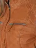 Mustang Lederjacke Amilia Damen cognac L Produktbild-Vorschau 5