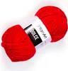 A ball of red yarn on a white background. Náhľad obrázku produktu