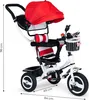 Auvent rotatif de tricycle, roues en caoutchouc durables Voir les images du produit 7