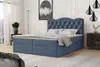 Boxspringbett Schlafzimmerbett LODOS 200x200cm Stoff Produktbild-Vorschau 1