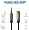 deleyCON 10m Headset Kopfhörer Verlängerung 3,5mm CTIA TRRS Produktbild-Vorschau 5