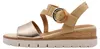 Sandalen mit Keilabsatz aus Leder Produktbild-Vorschau 1