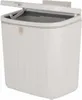 Berlinger Haus BH8887 - Wiszący kosz na śmieci 7L | Kremowy Podgląd zdjęcia produktu 3