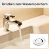 Pop-up Ablaufstopfen 27–40 mm mit Edelstahl-Filter – 3-in-1 Produktbild-Vorschau 5