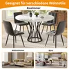 A collage showing a dining table and chairs, a living room, and an office space, illustrating versatility. Náhled obrázku produktu