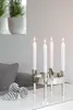Fink CANDLE, metallic Stabkerze, Paraffin, weiß, L. 3 cm, Produktbild-Vorschau 6