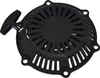 A black starter recoil pull starter for a lawnmower. Podgląd zdjęcia produktu