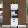Skye Decor, JE135 - 3101, Weiß, Mehrzweckschrank, 60 x Produktbild-Vorschau 2