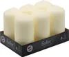 HOFER Stumpenkerzen 6er Set – 6x12cm – Elfenbein Ivory – Produktbild-Vorschau 1