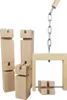 EDUPLAY 170384 Fröbelturm, naturale, 8 pezzi (1 set) Anteprima dell’immagine prodotto 1