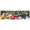 Tapis de cuisine lavable impression vin dîner 45x150 cm Voir les images du produit 2