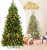 UISEBRT 150cm Kunstkerstboom, kerstboom, dennenboom gemaakt Productafbeelding-voorbeeld 1