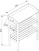 AXI Tavolo da vaso in legno con ripiani in marrone e bianco Anteprima dell’immagine prodotto 6
