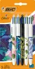 BIC Message Botanical AST 4 colori penna a sfera 5 pz. Anteprima dell’immagine prodotto 1