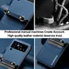 Custodia flip crossbody in pelle per Samsung Galaxy Z Flip3 Anteprima dell’immagine prodotto 3