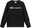 Champion Script Logo Crewneck Pullover Kinder Produktbild-Vorschau 3