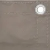 vidaXL Balkónová zástena Taupe 75x400 cm Oxford Fabric Náhľad obrázku produktu 2