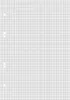 A sheet of graph paper with punched holes on the left side. Produktbild-Vorschau