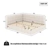 MODFU Lit Banquette 160x200 cm - Lit Double Multifonction Voir les images du produit 3