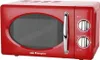 A red Orbegozo microwave oven is shown against a white background. Anteprima dell’immagine prodotto