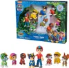 A gift set of Paw Patrol Jungle Pups figures in their packaging, with a separate display of the figures below. Náhled obrázku produktu