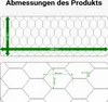 Filo per voliere Wiltec 5 x 1 m, filo per conigli con Anteprima dell’immagine prodotto 3