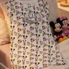 Disney Mickey Minnie Maus kurzarm Schlafshirt Nachthemd Produktbild-Vorschau 4