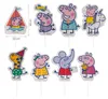 16 papieren cakeversieringen met het thema Peppa Pig Productafbeelding-voorbeeld 5