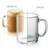 Wilmax Tee- und Kaffeegläser mit Henkel | 6er-Set Gläser Produktbild-Vorschau 4