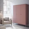 Forte SHERBROOKE Kleiderschrank 150 160, Skandi-Stil, Produktbild-Vorschau 11