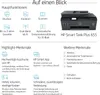 A product information graphic for an HP printer, detailing its features and specifications. Podgląd zdjęcia produktu