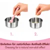 Backform Set Edelstahl 4er-Set Cupcakes mit Hebeboden Produktbild-Vorschau 3