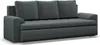 Sofa 3-Sitzer  mit Schlaffunktion Foresta, Dunkelgrau Produktbild-Vorschau 2