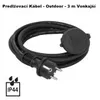 LEX Verlängerungskabel 3 Meter  mit Schutz-Kontaktstecker Produktbild-Vorschau 2