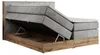 MKS MEBLE King Boxspringbett 180x200 mit Bettkasten Eiche, Produktbild-Vorschau 5
