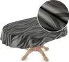Tischdecke Wachstuch Premium Ornamente Schwarz Robust Produktbild-Vorschau 1