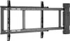 A black metal TV wall mount is shown against a white background. Produktbild-Vorschau