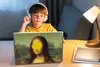 MuchoWow® Laptop Aufkleber Sticker Cover Mona Lisa - Produktbild-Vorschau 3