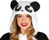 Costume da panda per donna taglia M/L, taglia:L Anteprima dell’immagine prodotto 5