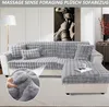 Sofabezug Ecksofa L-Form Kaninchen Plüsch Sofabezug Produktbild-Vorschau 2