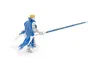 Papo Figurine Roi Dragon bleu 10cm - dès 3 ans Voir les images du produit 7