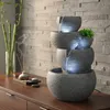 Zimmerbrunnen mit LED Beleuchtung Brunnen Innen- und Produktbild-Vorschau 3