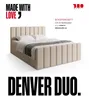 BroMARKT Boxspringbett DENVER DUO mit 2 Bettkasten, Produktbild-Vorschau 3