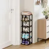 Relaxdays, scaffale per scarpe, 6 ripiani, dimensioni: 91 x Anteprima dell’immagine prodotto 3
