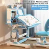Bureau enfant réglable en hauteur, ensemble bureau et Voir les images du produit 3