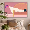 MuchoWow® - Leinwandbilder - Vintage - Frauen - Pastell, Produktbild-Vorschau 2