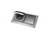THEBO Prise double ST 3009 ST/2 INOX avec couvercle Voir les images du produit 3