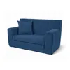 Kindersofa aus Schaumstoff Dunkelblau, ausklappbar und Produktbild-Vorschau 5