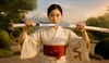 Spada giapponese Samurai Katana|Spada decorativa fatta a Anteprima dell’immagine prodotto 3