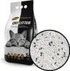 A bag of Hilton cat litter with a close-up view of the litter granules. Produktbild-Vorschau